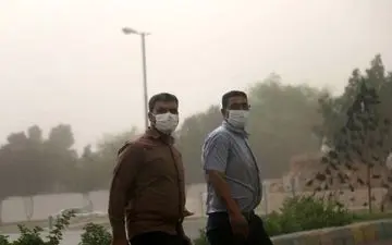کاهش دما و وقوع گرد و خاک در خوزستان