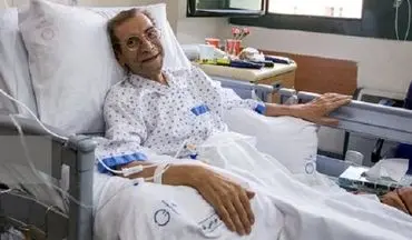 پرستاری همسر سابق حسین محب‌اهری از او در بیمارستان/عکس