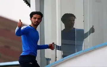 تمرین بازیکن سابق استقلال با تیم خارجی جدیدش