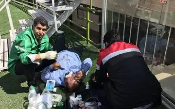 زخمی شدن یک هوادار پس از درگیری