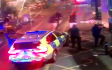 مرگ یک چاقوکش به دست پلیس + فیلم