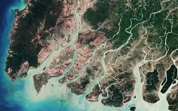 عکس‌جدید ناسا از سطح کره زمین