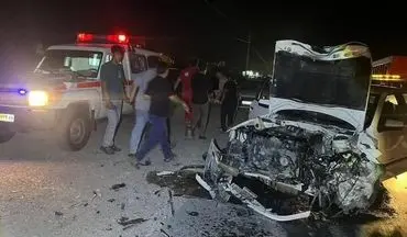 ۳ مصدوم در حادثه واژگونی پژو ۴۰۵ در جاده رستم-گچساران