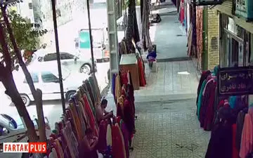 فیلم با کیفیت و دقیق لحظه وقوع زلزله ۵/۹ ریشتری در بازارچه مرزی جوانرود