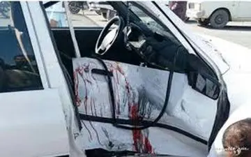 مرگ دلخراش موتورسوار زیر چرخ‌های پراید