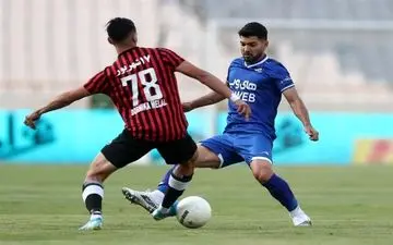  لیگ برتر فوتبال| تساوی استقلال و پدیده در نیمه اول