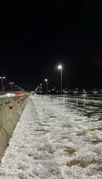 غافلگیری امارات با بارش برف