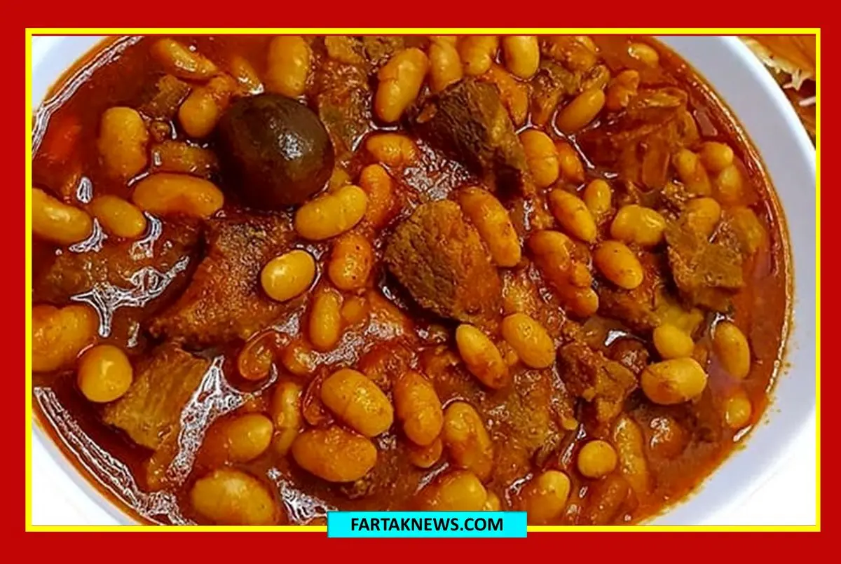 طرز تهیه خوراک گوشت و لوبیا؛ غذایی مقوی و اصیل برای روزهای سرد