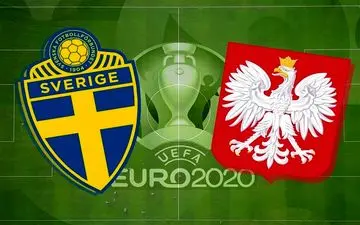 یورو ۲۰۲۰| ترکیب ۱۱ نفره تیم‌های ملی سوئد و لهستان مشخص شد
