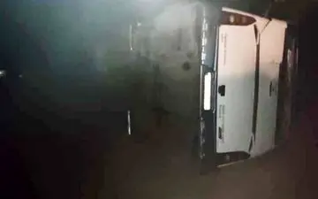  واژگونی مرگبار اتوبوس شهری در اصفهان+ جزئیات