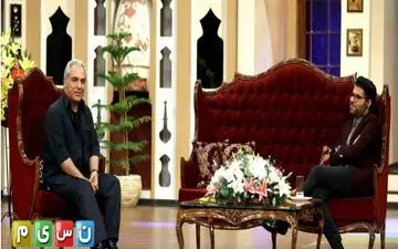 کنایه مهران مدیری به روحانی/ مجری دورهمی اشک حامد همایون را درآورد