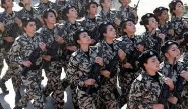  رژه زنان ارتش لبنان