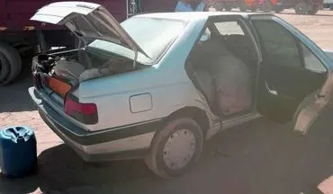 دستگیری راننده پژو با 5400 لیتر بنزین قاچاق در کرمانشاه