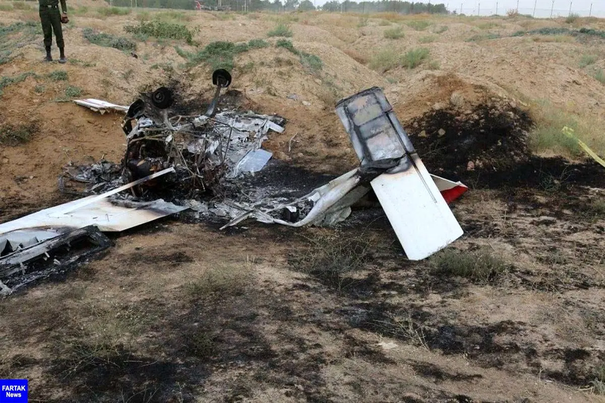 سقوط هواپیمای آموزشی در ساوجبلاغ