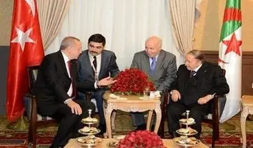 اردوغان با عبدالعزیز بوتفلیقه دیدار کرد
