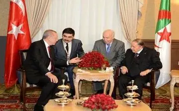 اردوغان با عبدالعزیز بوتفلیقه دیدار کرد