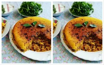 طرز تهیه ته چین لوبیا پلو؛ غذای خوشمزه و مجلسی به سبک رستورانی