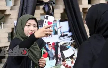 تصاویری دیدنی از مراسم بزرگداشت شهدای مکتب سیدالشهدا کابل