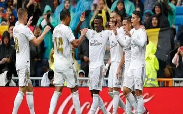 فهرست 19 نفره رئال برای جدال با سویا