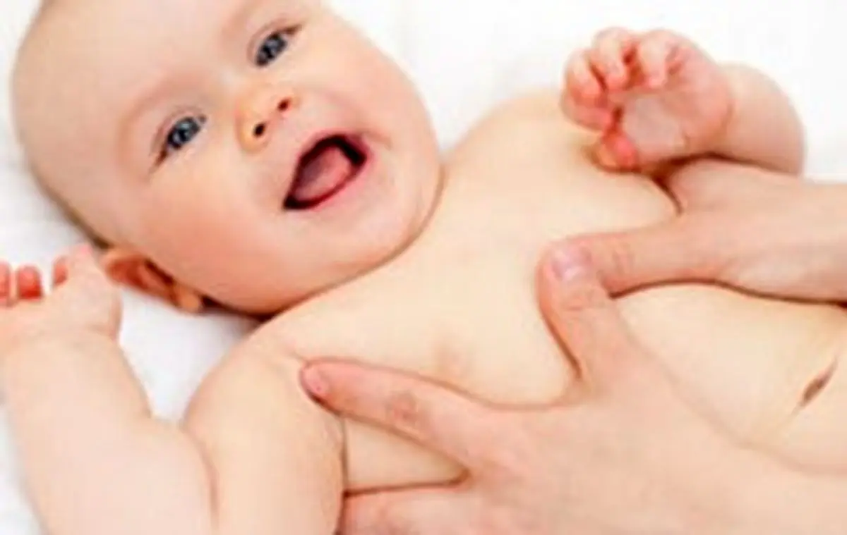درمان دردهای کودک با ماساژ نقاط مختلف بدن