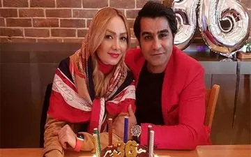 جشن تولد بازیگر معروف زن در یک رستوران