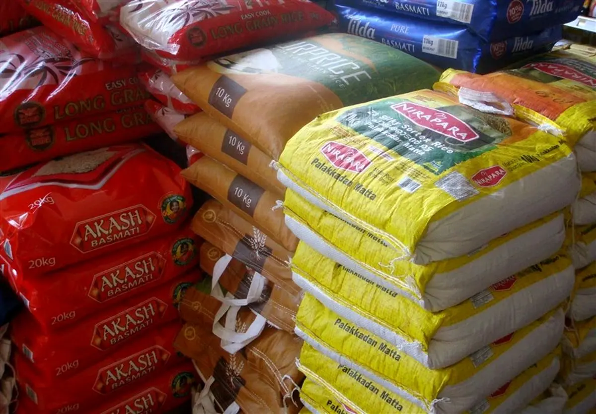 توزیع نوعی برنج تقلبی به نام ایرانی