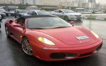 فراری ایتالیایی در تهران! + عکس