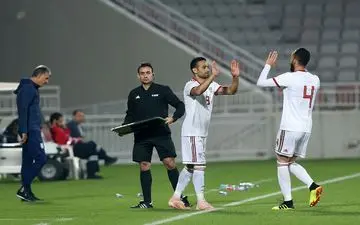 ابراهیمی و چشمی مقابل هم در کاپ قطر+عکس