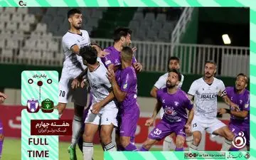 تقسیم امتیازات در اراک؛ آلومینیوم و هوادار به تساوی رضایت دادند