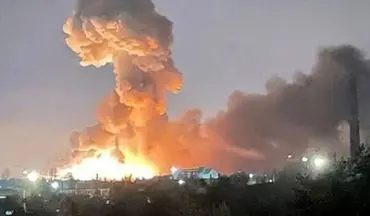 انفجار در شهر کی‌یف + ویدئو