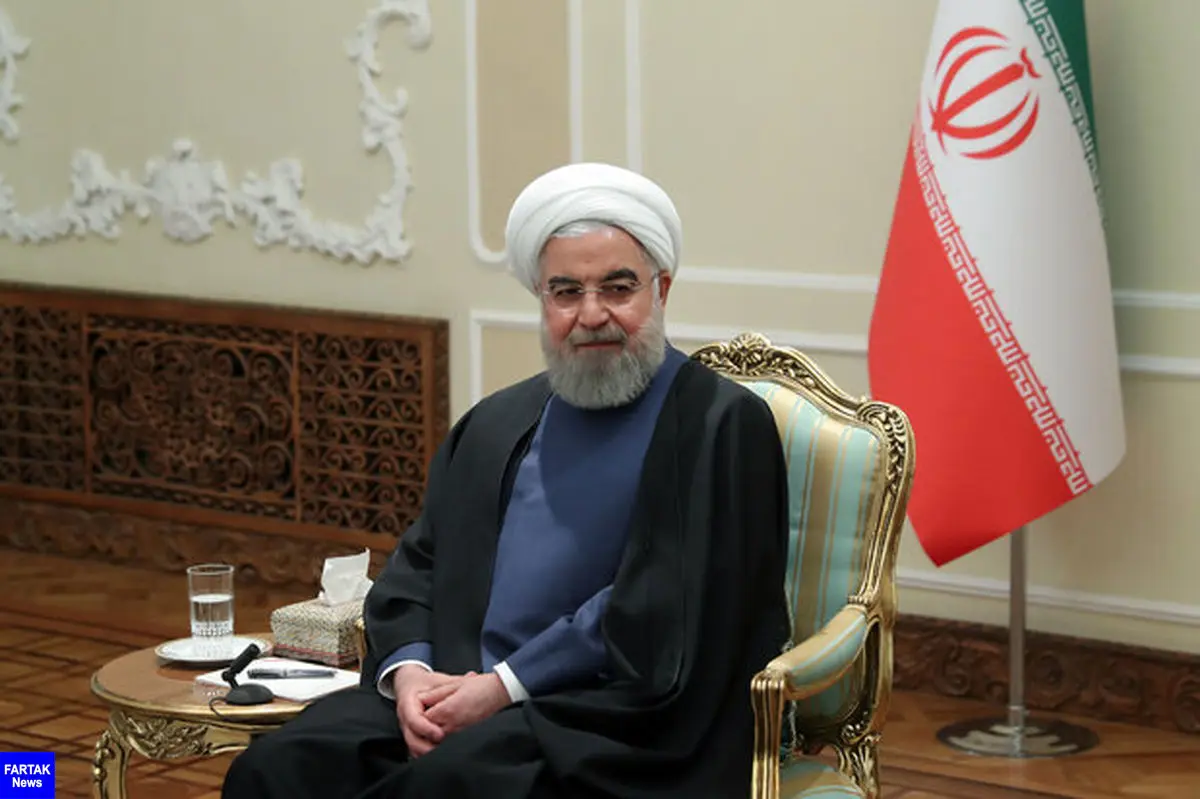 روحانی: اراده جمهوری اسلامی ایران توسعه روابط با جمهوری آذربایجان است
