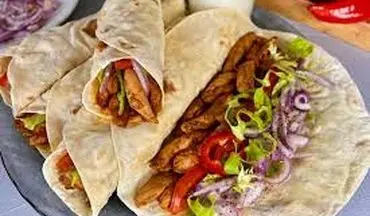  ساندویچ دوروم| آموزش طرز تهیه  ساندویچ دوروم