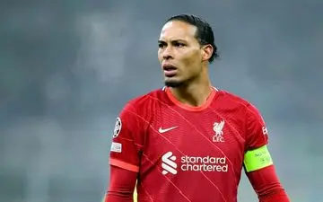 نگرانی‌ لیورپول از دوری روزهای اوج فن دایک/ آنها باید دعا کنند این نگرانی کوتاه مدت باشد