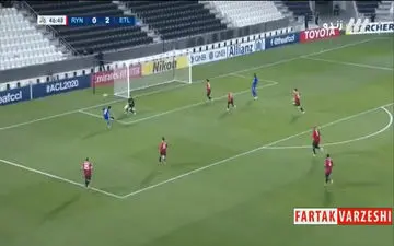 گل سوم استقلال توسط مهدی قائدی+فیلم