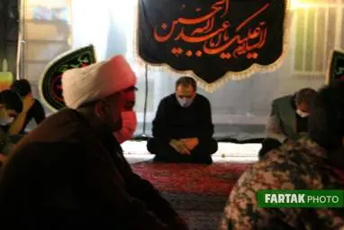 مراسم درگذشت والده مکرمه حجت‌الاسلام  رئیس سازمان گسترش اقتصاد مقاومتی 