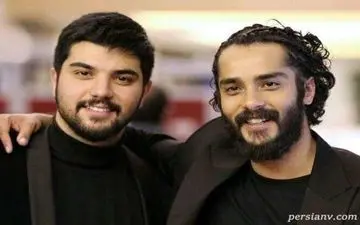 تصویری جذاب و گوگولی از کودکی سینا مهراد و برادرش ساعد سهیلی 
