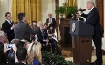 دعوای لفظی ترامپ با خبرنگار سی ان ان+فیلم