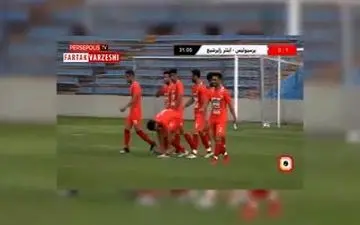 تک گل پرسپولیس به اینتر کرواسی (سیامک نعمتی) 