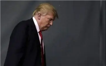 رسوایی ترامپ در در جمع خبرنگاران زن + تصاویر