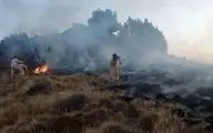 «سیه‌چل» ایلام همچنان در آتش می‌سوزد/ اعلام نیاز به بالگرد آبپاش