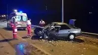 حادثه رانندگی در جاده کرج - چالوس ٦ مصدوم داشت