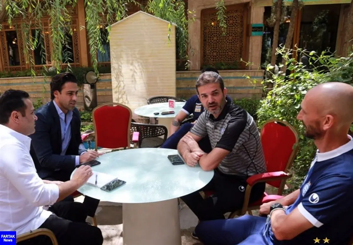 نشست و گفتگوی فرهاد مجیدی با استراماچونی در اصفهان