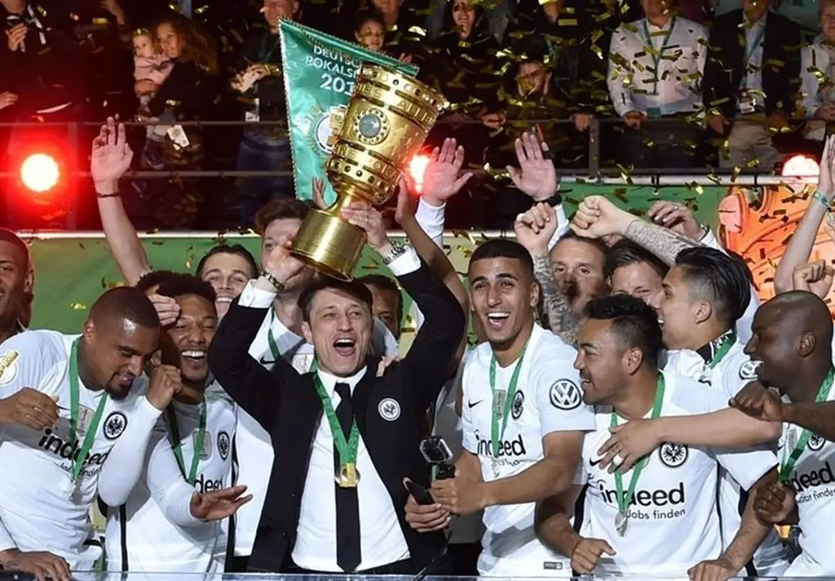  قهرمانی اینتراخت فرانکفورت در جام حذفی آلمان از دریچه دوربین