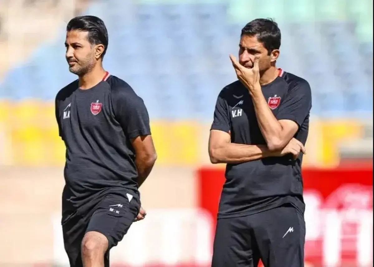 وحید با چهره ماتم زده هنوز سرمربی پرسپولیس است!