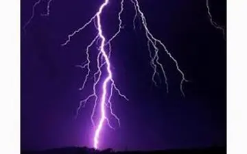 صاعقه جان مرد 60 ساله را گرفت