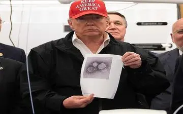 کاخ سفید: تست کرونای ترامپ منفی است