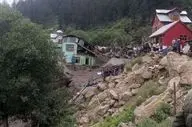 جان باختن ۴۶ نفر در جاری شدن سیل کشمیر 