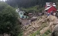 جان باختن ۴۶ نفر در جاری شدن سیل کشمیر 