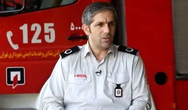  ١٨ نفر از داخل قطار کرج-تهران نجات پیدا کردند