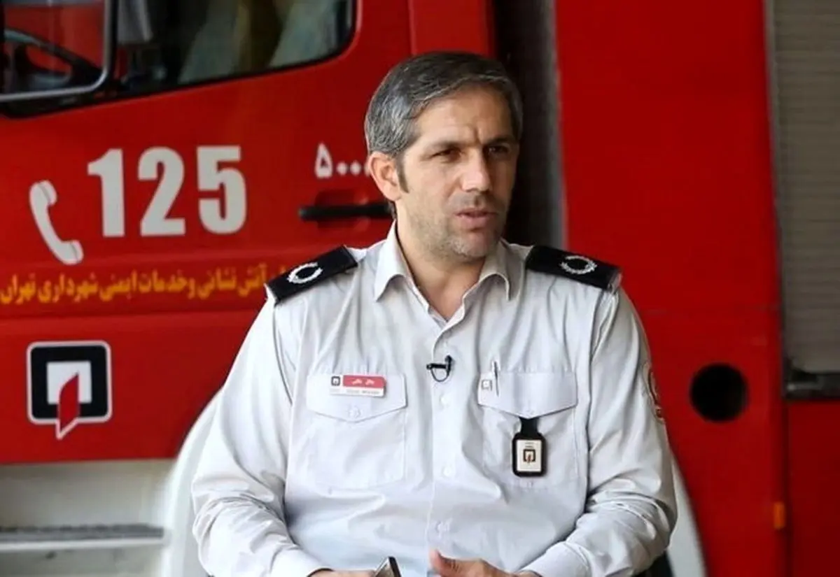  ١٨ نفر از داخل قطار کرج-تهران نجات پیدا کردند